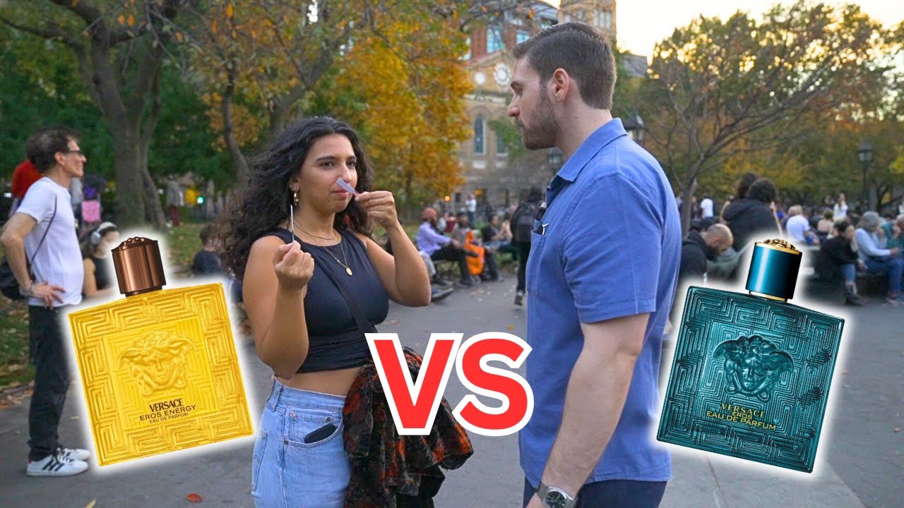 Versace Eros Eau De Parfum Vs Versace Eros Energy (Fragrance Battle Womens Reactions)