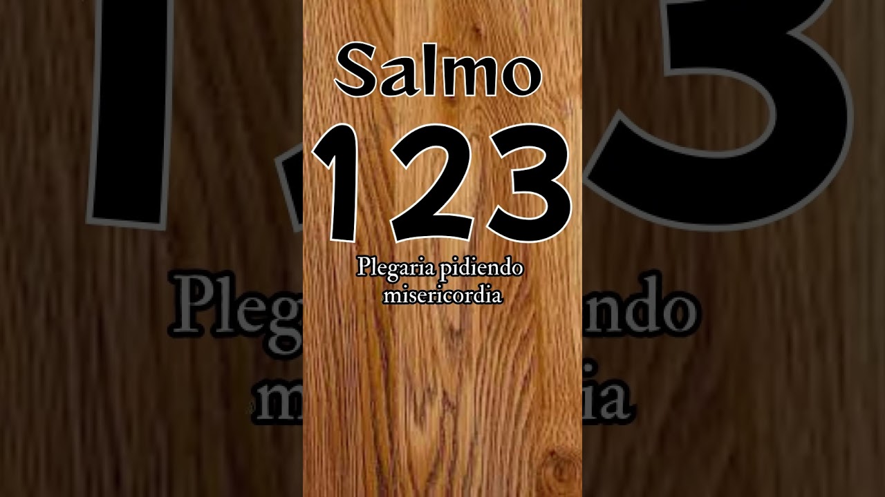 SALMO 123- Plegaria pidiendo misericordia 