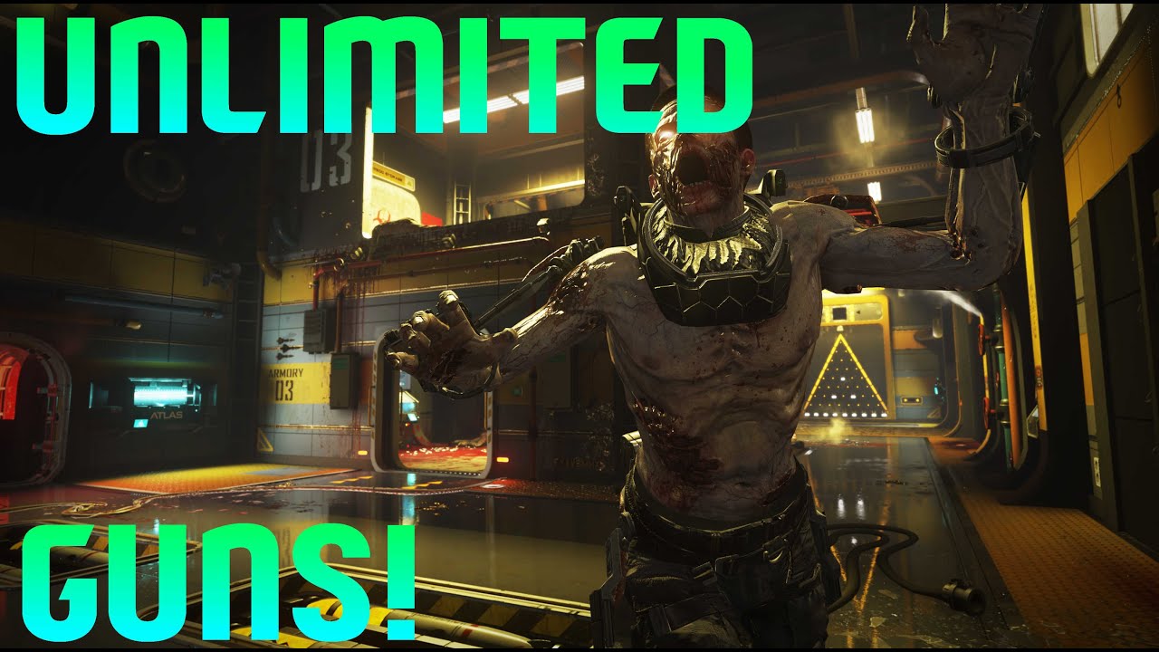 COD AW - Exo Zombies Carrier Unlimited Weapons Glitch! (AW Zombie Glitches)