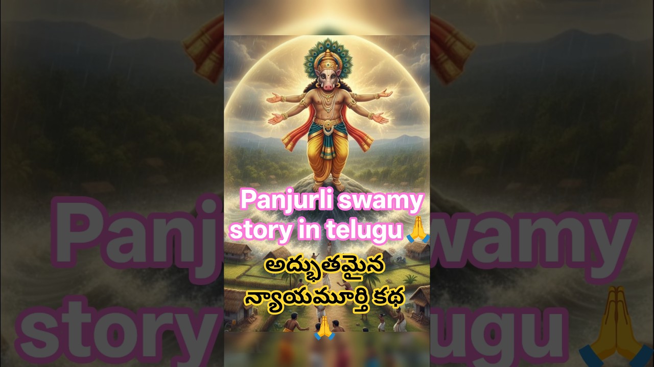 Panjurli swamy story in telugu|#shockingfacts#shorts#telugu#mystery