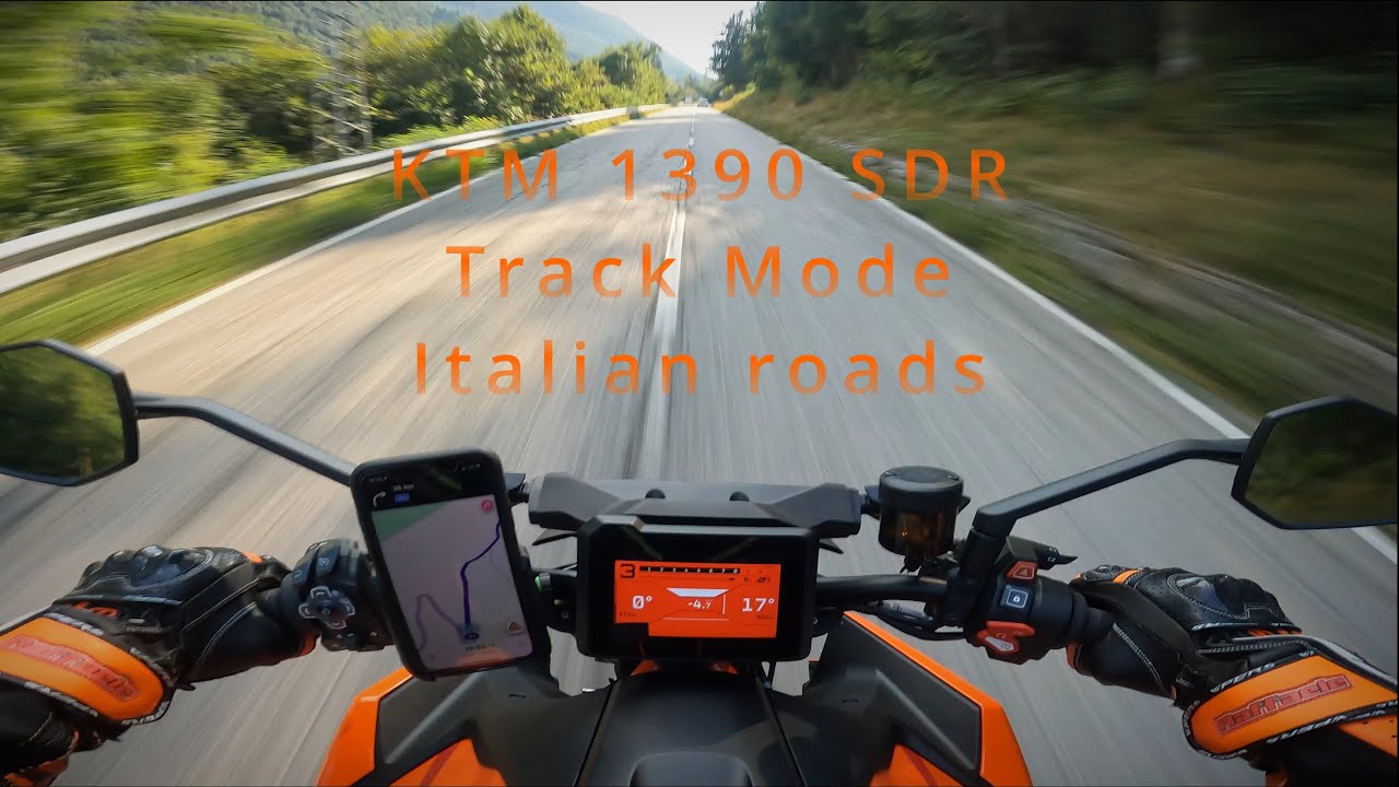 ✊🏻  |KTM 1390 Superduke|  Track Mode on Italian roads 😍🤩