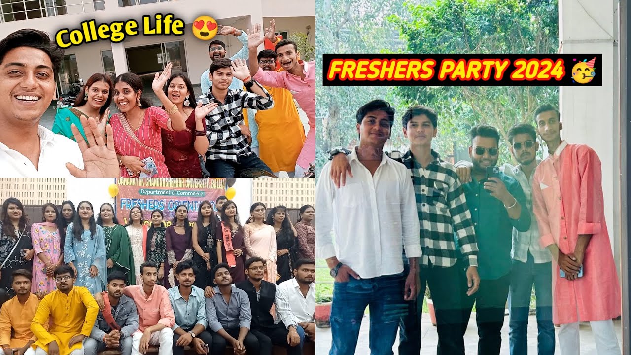 Fresher's Party In College 😍 JNCU University Ballia | Aditya Pandey Vlogs
