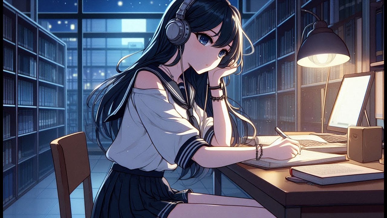 Late night study Music [Lofi hiphop🎧]