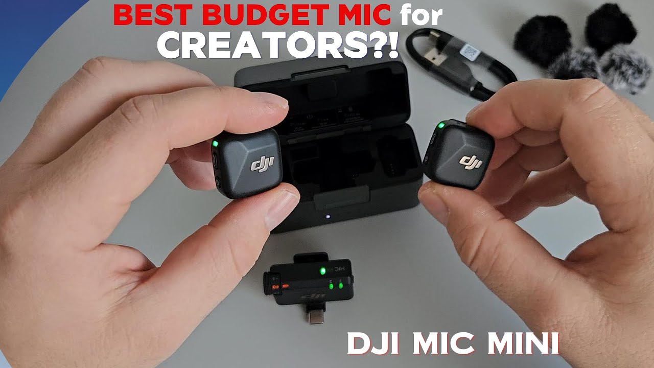 DJI Mic Mini: Unboxing Features & First Look!