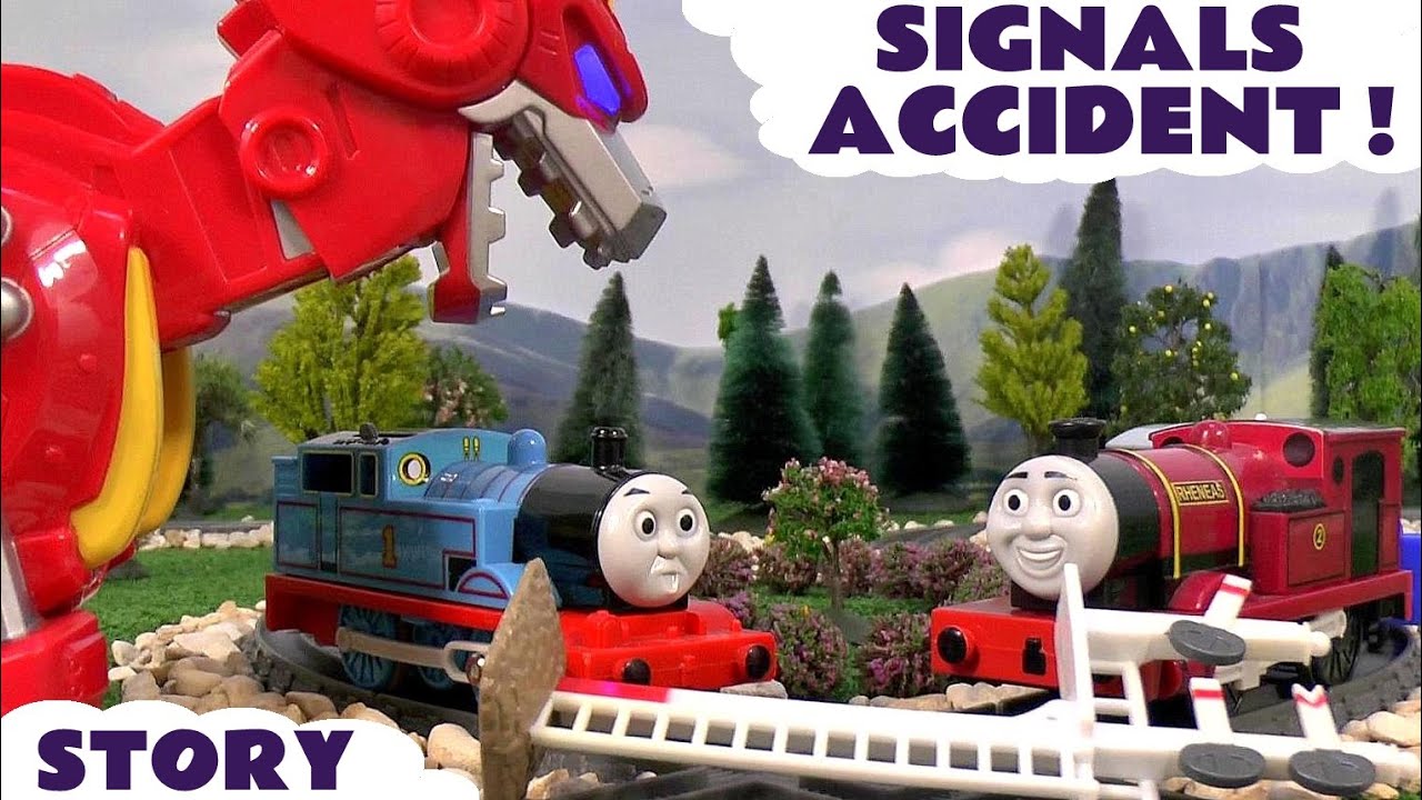 Thomas The Train Signals Toy Train Story