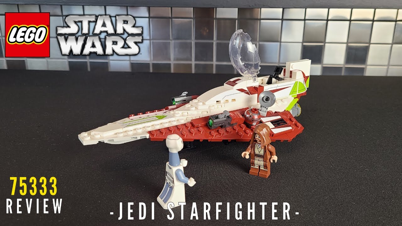 LEGO Star Wars Obi Wan Kenobi's Jedi Starfighter 75333 Review!
