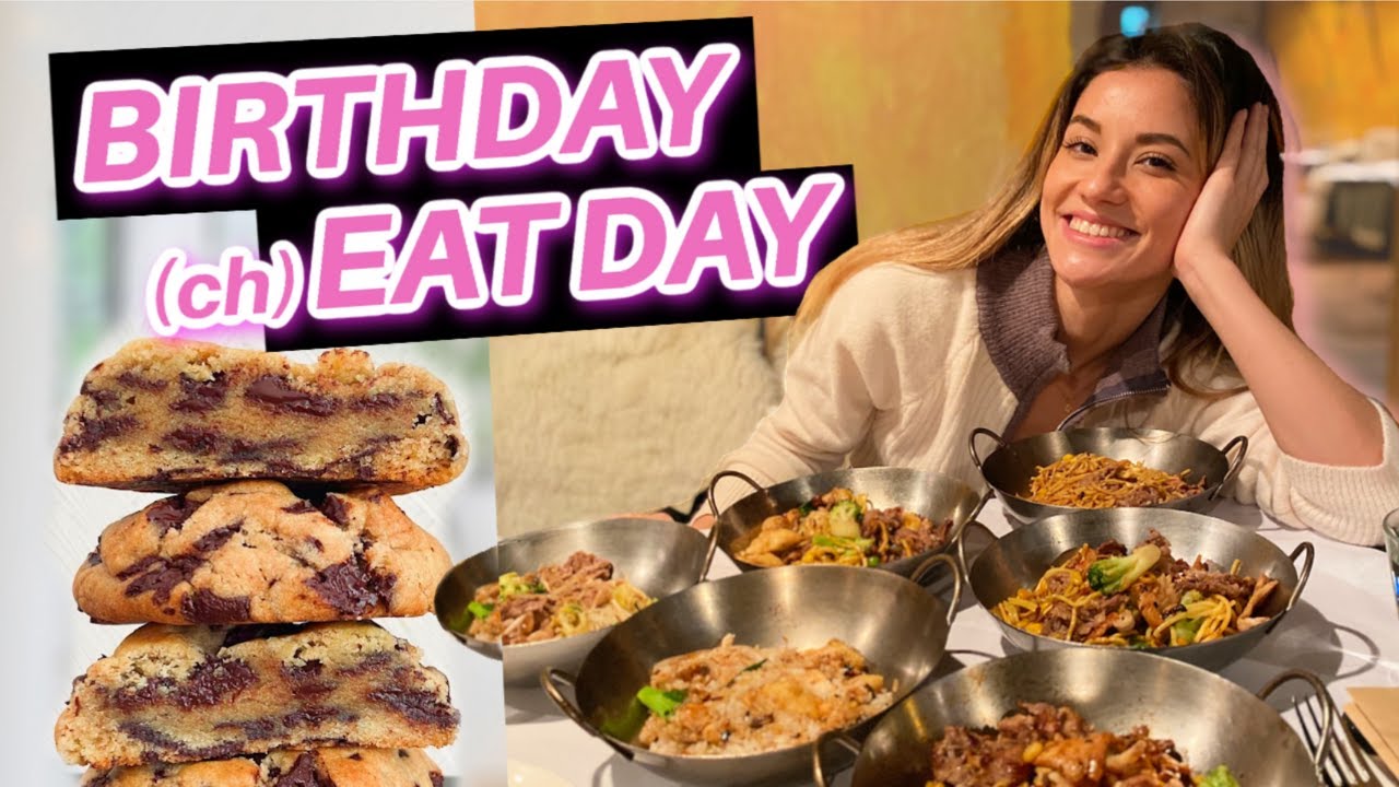 25TH BIRTHDAY OF EATING! *Eating Everything I Want*