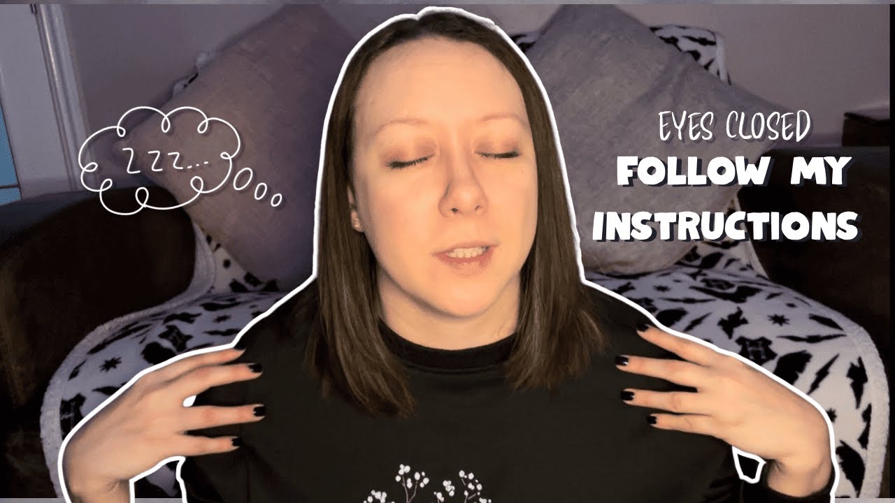 ASMR | Close Your Eyes & Follow My Instructions 😴 Relaxing Games for Sleep No Stress