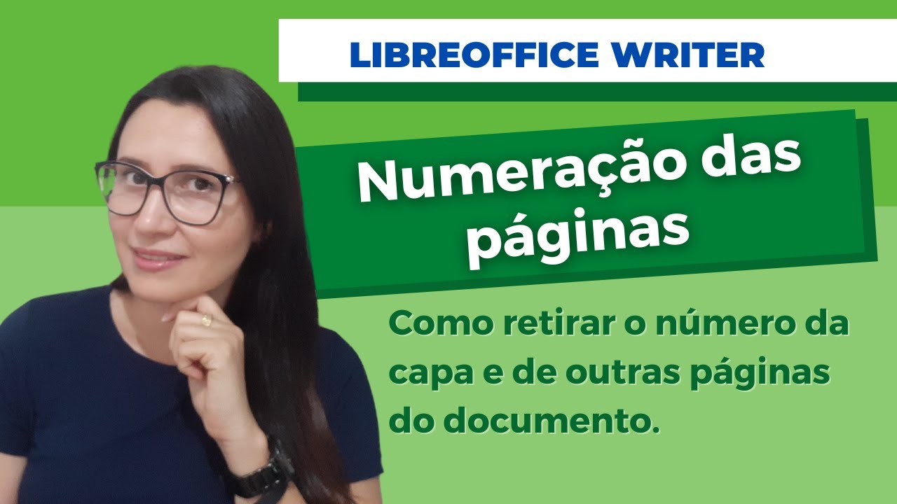 LibreOffice Writer numerar páginas