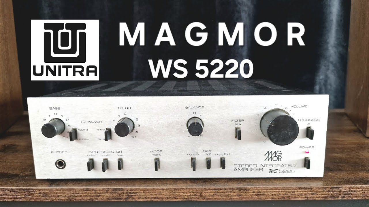 UNITRA Magmor WS-5220 - Wzmacniacz inny niż wszystkie  #CzerwonyFotel odc 55