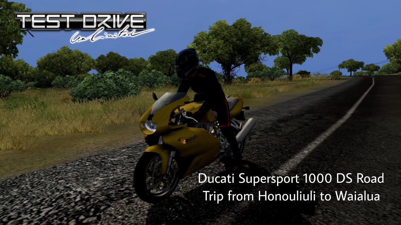 Test Drive Unlimited (PC) - Ducati Supersport 1000 DS Road Trip from Honouliuli to Waialua