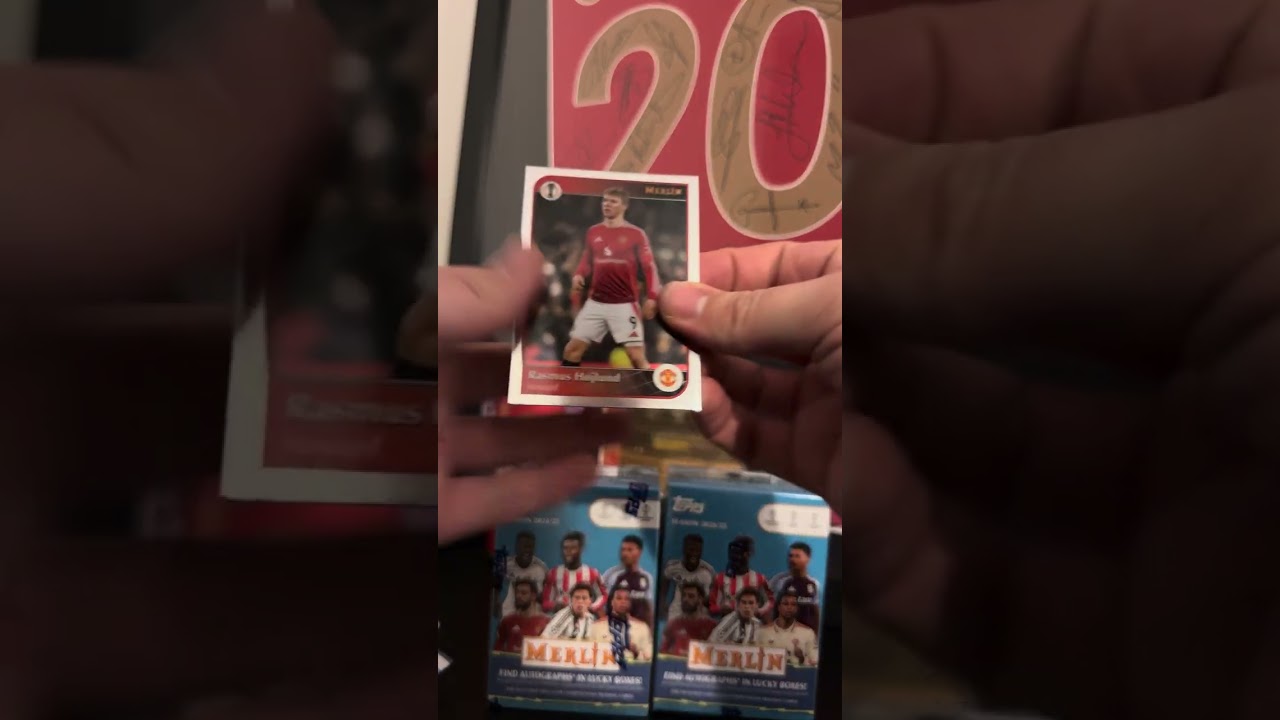 Opening four Merlin blaster boxes #topps 