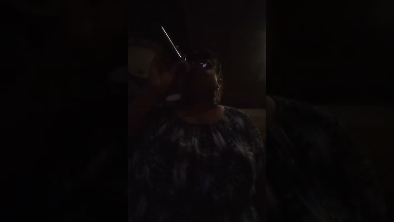 I sing Off The Wall by Michael Jackson. #karaoke and my stage name is Thunder ⛈️⚡.