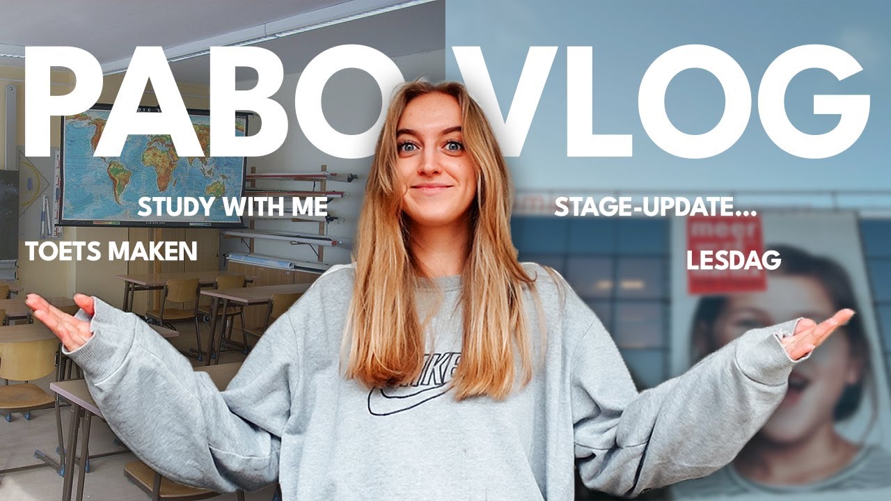 Onduidelijkheid over mijn stageplek, lesdag op de pabo en study with me 👩🏼&zwj;🏫📚 pabo vlog