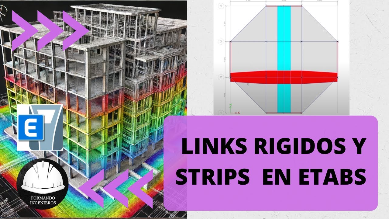 🔴Cómo Dibujar Elementos Links y Obtener diagramas de losas en ETABS | Tutorial Completo