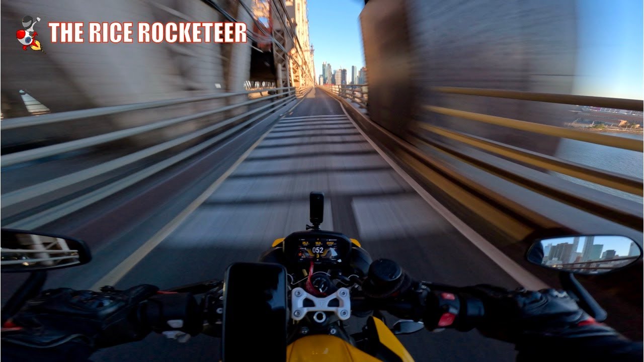 Triumph Street Triple 765 RS in NYC | Manhattan To Queens
