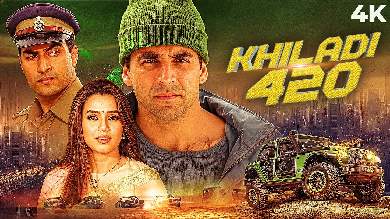 Khiladi 420 (2000) Full Hindi Movie (4K) Akshay Kumar & Mahima Chaudhry | Sudhanshu Pandey | Action