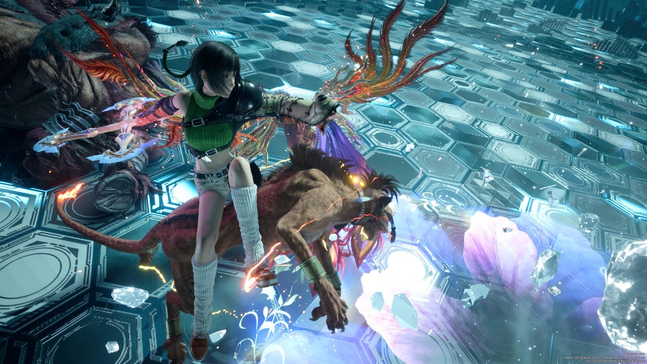 FF7 REBIRTH Red XIII, Yuffie, Aerith vs Rulers of the Outer Worlds