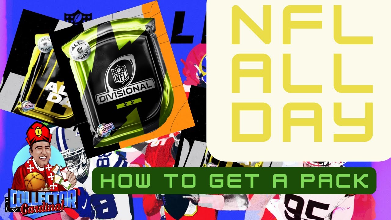 NFL ALL DAY - HOW TO GET A PACK - SERIES 1 PACK OPENING
