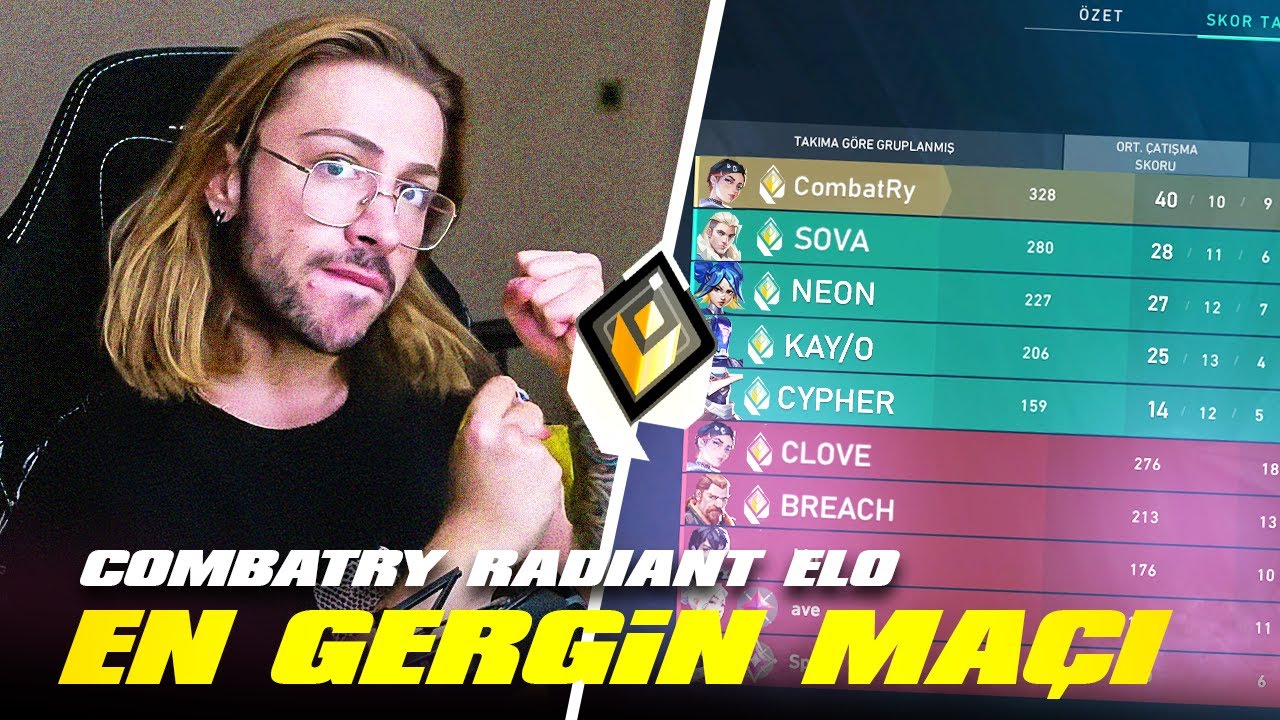 CombatRy TARİHİN EN GERİCİ maçını oynuyor! (Valorant)