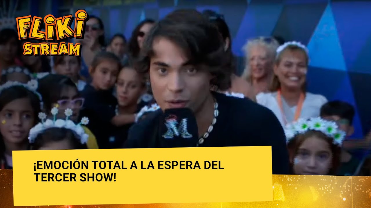 ¡Se armó la fila y el público no puede contener la alegría! | #FLIKISTREAM