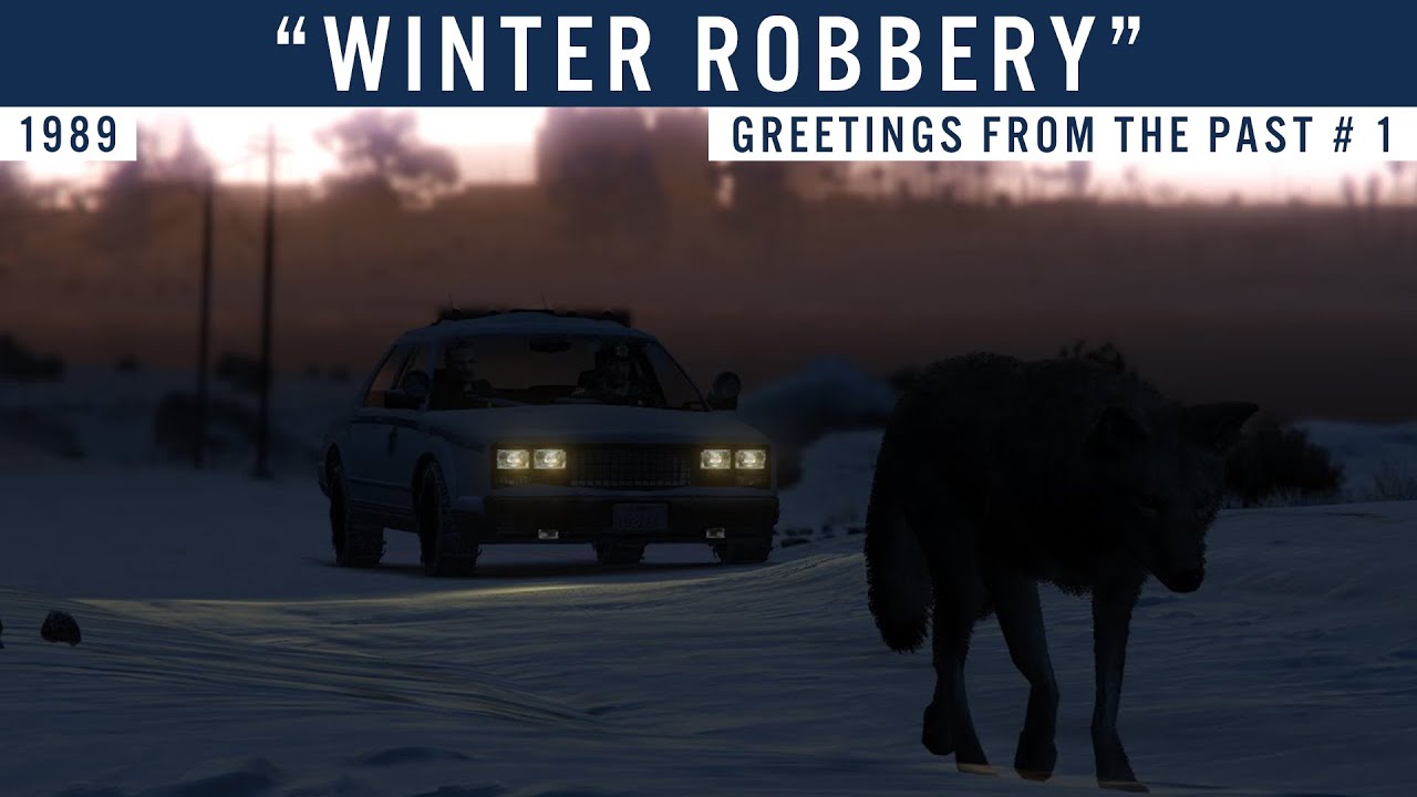 GTA V Movie: Зимнее ограбление (Greetings from the past: BCSO 1989) [Rockstar Editor]