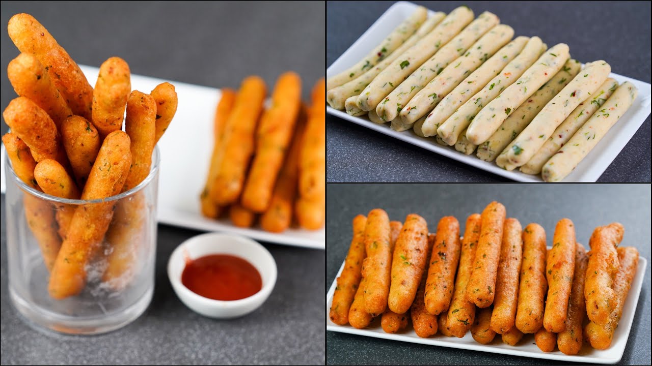 CRISPY POTATO FINGERS | CRISPY POTATO STICKS | ALOO FINGERS | EASY POTATO SNACKS | N'Oven