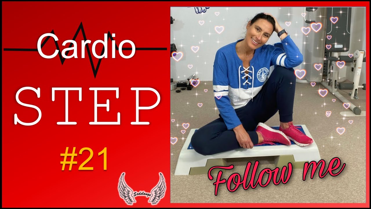 CARDIO STEP - Enchainement avec ou sans le step pour brûler un max de calories 🔥