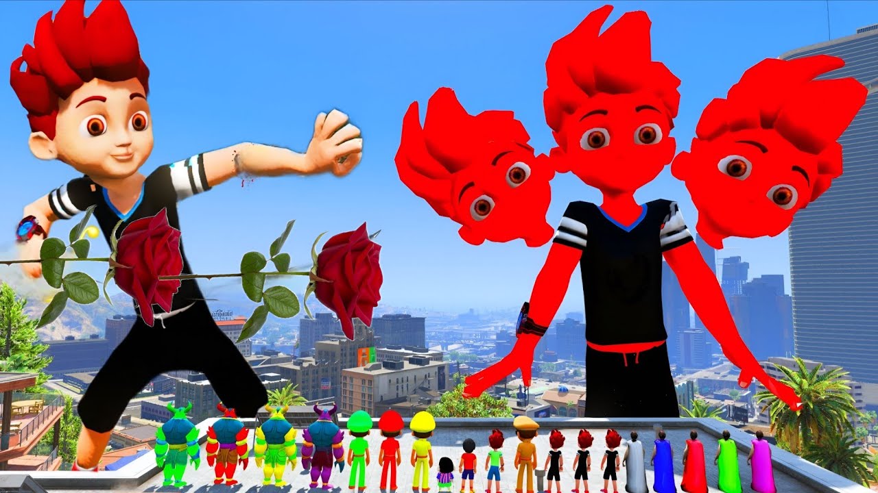 LITTLE SINGHAM WITH SHIVA KICKO SHINCHAN FOUND BIGGEST EVER KICKO IN GTA 5 #66