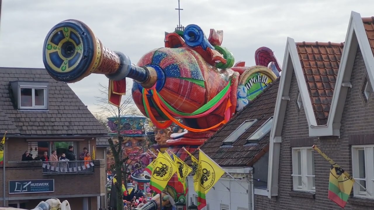 2024 CV de Bixe Draoke afscheid doedelzak Boemeldonck karnavalswagen Carnavalsoptocht