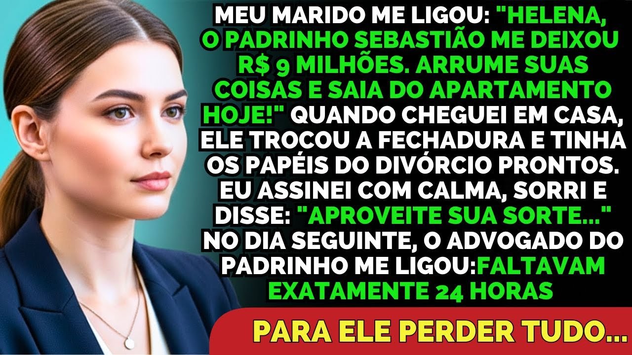Meu Marido Herdou 9 Milhões E Me Expulsou. Em 24 Horas, Perdeu Tudo