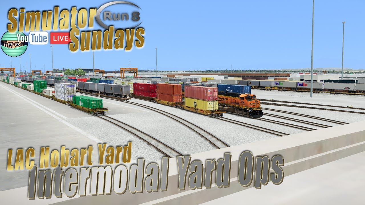 Run 8 Live | Yard Work | LAC Intermodals