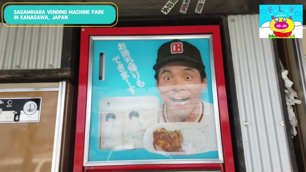 One of the most interesting vending machines in Japan - Sagamihara Vending Machine Park in Kanagawa