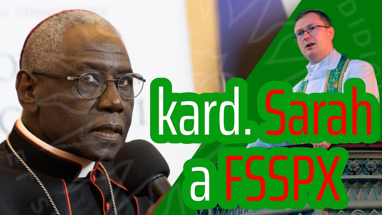 Kardynał Sarah apeluje do FSSPX - szybki komentarz na żywo