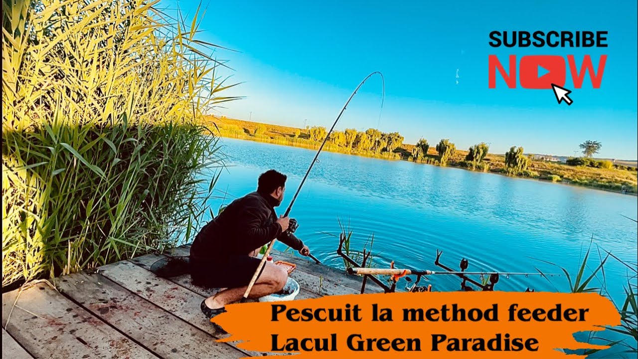 Am pescuit noaptea pe Lacul Green Paradise - Pescuit la method feeder