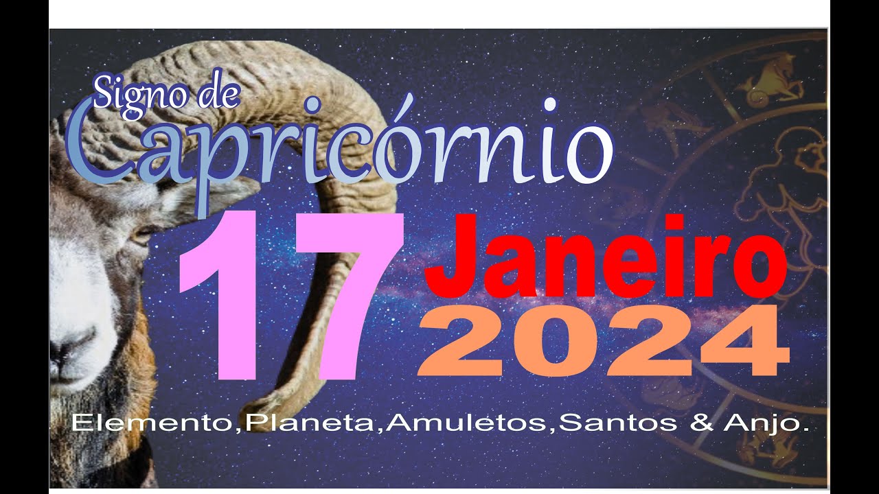 Nascidos em 17 de Janeiro - Signo de Capric&oacute;rnio