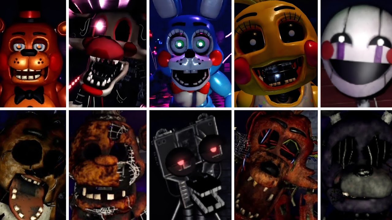 Forgotten Memories: Chapter 2 Part 1 & 2 - All Jumpscares & Endings (Roblox)