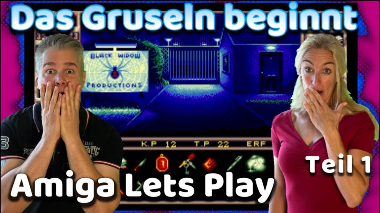 Elvira 2 Teil 1 -  Lets Play ( Amiga 500 ) Deutsch