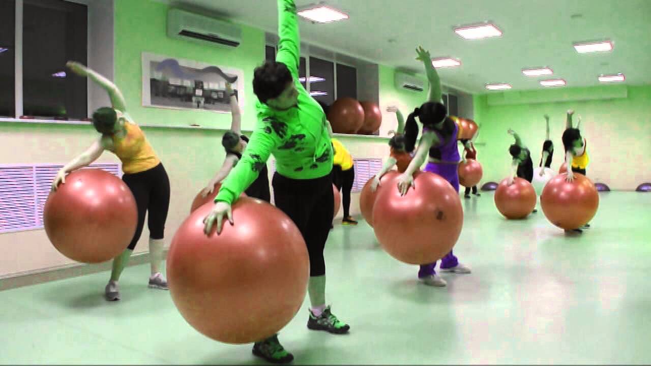 cardio fitball;кардио фитбол ; инструктор Матрунич Екатерина