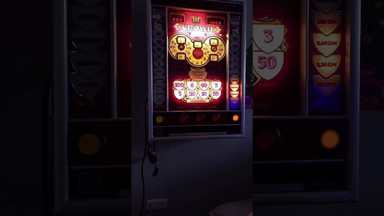Retro Slot MASCHINE Crown Jubilee 100 Sonderspiele  retro Automaten @thomaswaldeck4377