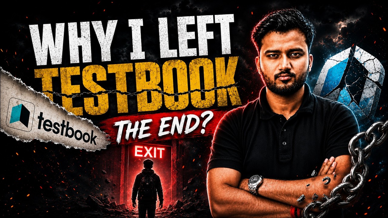 Why I Left Testbook ? | The Truth Revealed | Shubham Agarwal Sir | Civil Engineering