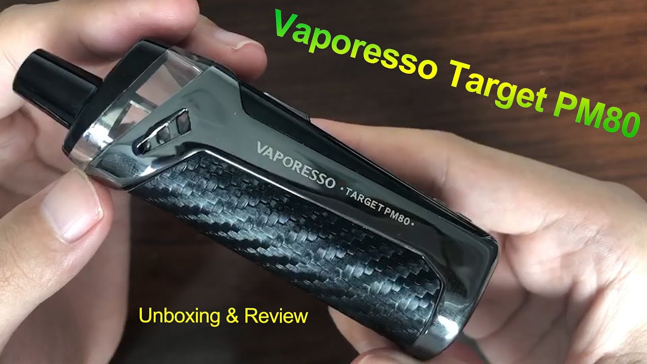 Vaporesso Target PM80 Pod Kit Unboxing! (Vapesourcing Review)