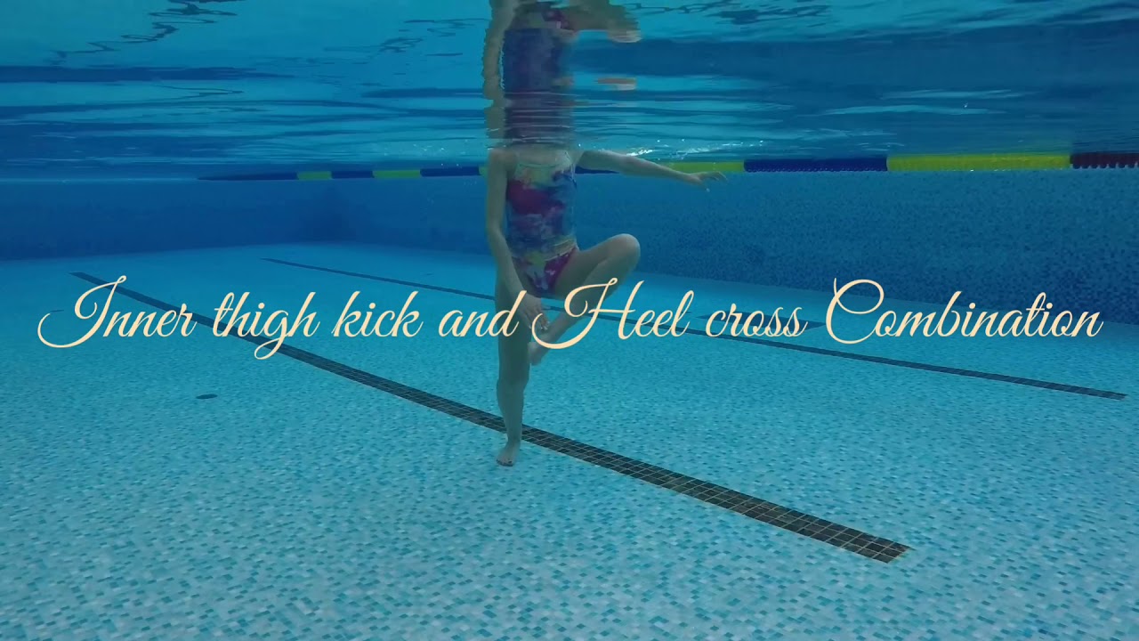 Inner thigh kicks and Heels cross Combination