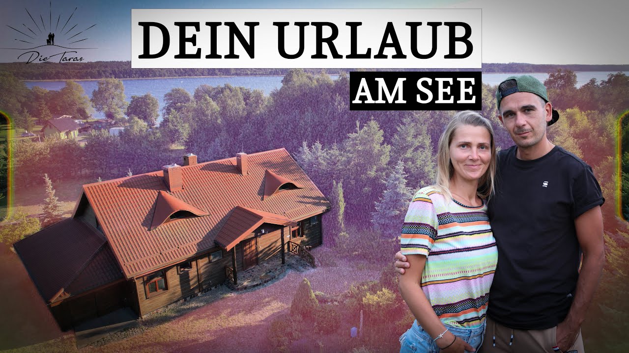 Urlaub in der Natur und am Wasser | Unser Ferienhaus in der Pommerschen Schweiz in Polen | Die Taras
