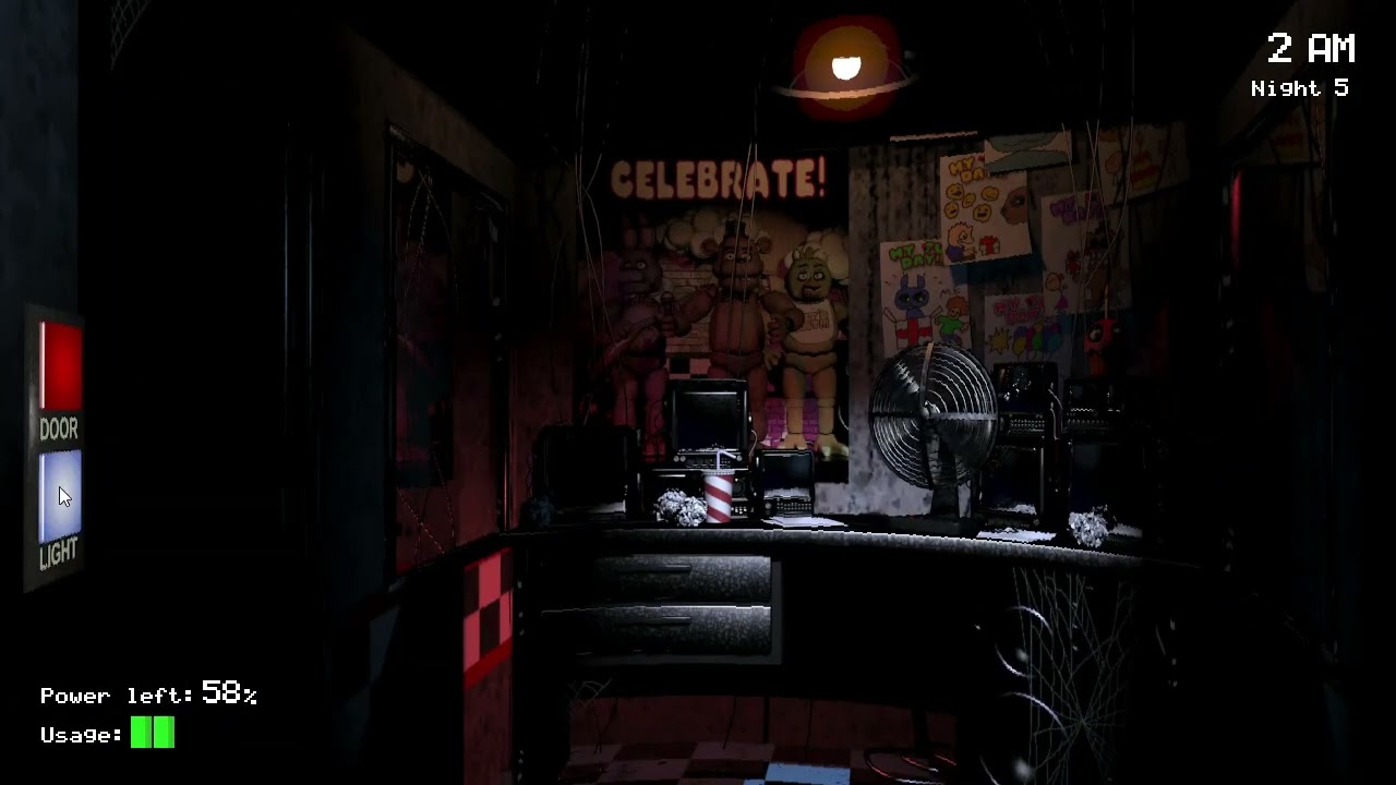 fnaf night 5 trying to beat it in pc