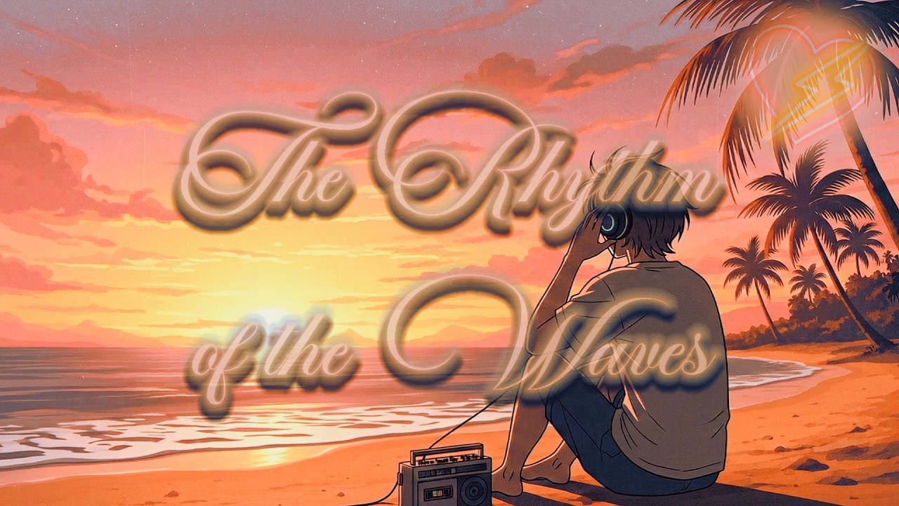 The Rhythm of the Waves 🌊 | Lo-Fi Hip Hop Beats to Chill & Relax | Sunset Vibes