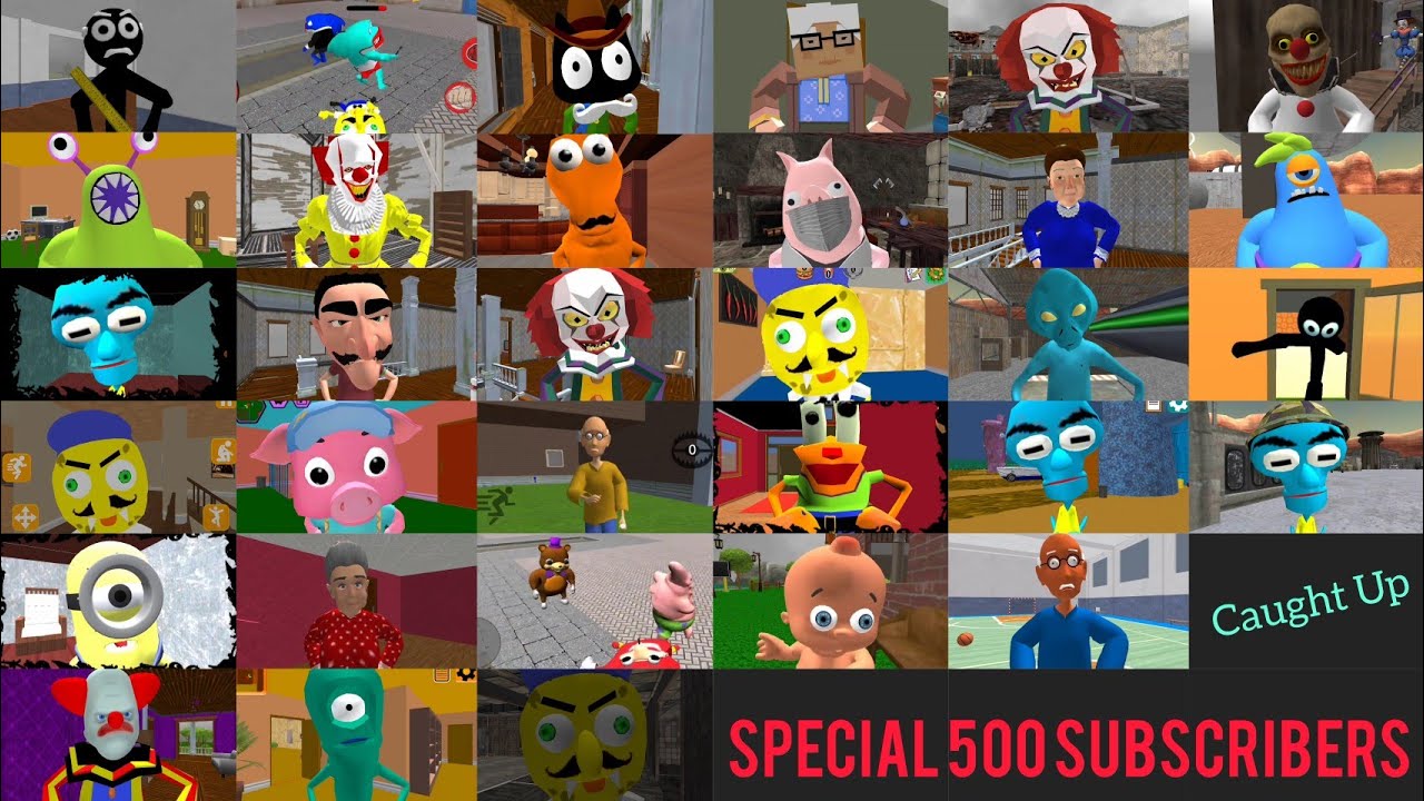 Special 500 Subscribers Caught Up