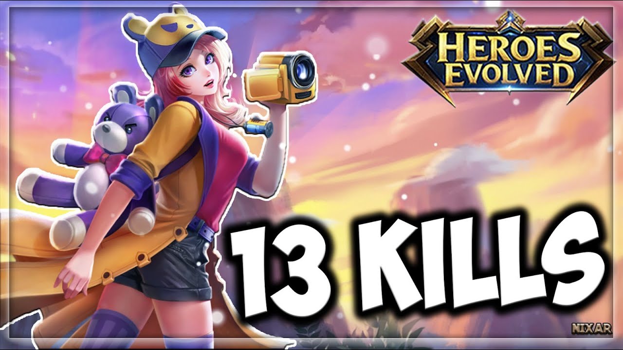Heroes Evolved - Zoe Build | New Hero | Ranked Gameplay