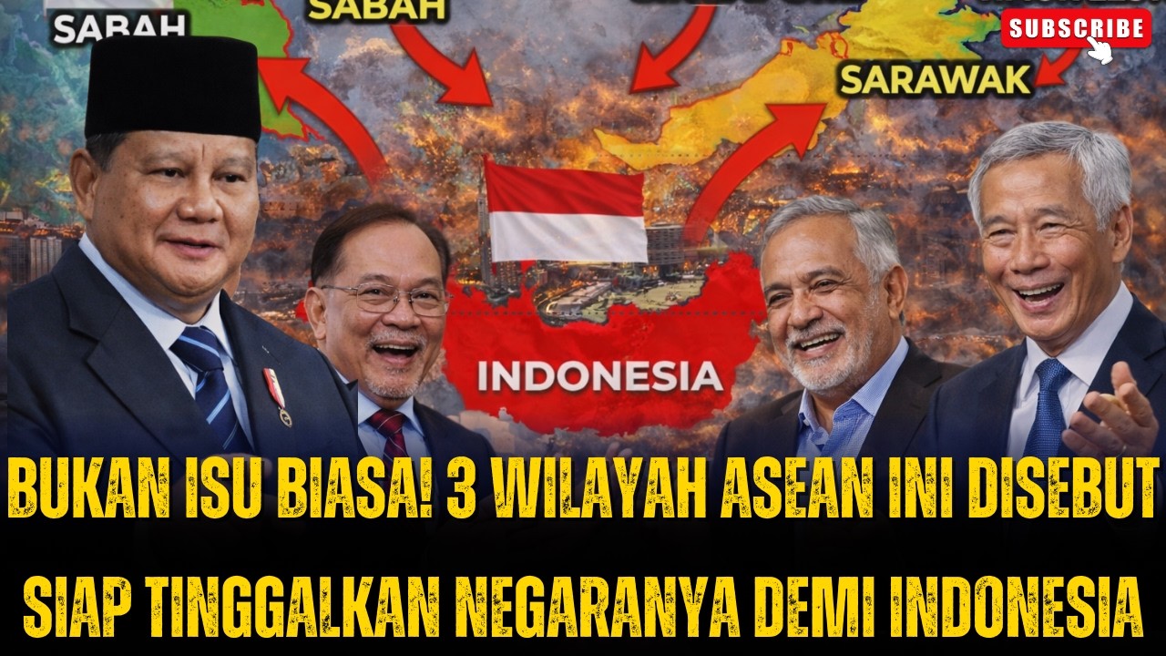 GEMPAR 2026! 3 Negara ASEAN Disebut Ingin Gabung Indonesia – Ini Fakta Sebenarnya!