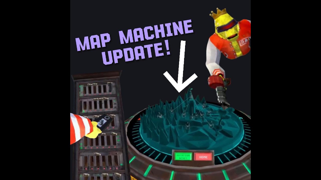 Trying to find all of the vhs tapes in the new map machine update (part 1)